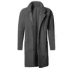 両面ウェアウールの毛皮のようなフリースジャケット長い男性のための長い温かいコート冬の男性ぬいぐるみヨーロッパスタイルの真新しいコートF7099-120120 T220810