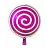 2022 Nowy Okrągły kształt Lollipop Style Folia Balony 18 cal Super Cute Kids Birthday Party Decoration Balloon Hurtownie Ballon na sprzedaż