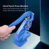 Professional Hand Tool Sets Punch Press Machine For Eyelet Grommet Dies Or Double Cap Rivets Mould Snap Buttons Craft Diy SuppliesProfession
