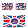 2022 Queen Elizabeth II 플래티넘 희년 깃발 Union Jack Flags Queens 70th 기념일 영국 기독교 기념일