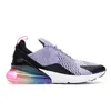 270s Mens Womens Running Shoes Designer Black Multicolor White Dusty Cactus Mesh Barely Rose Pink University Red Sports Sneakers Trainers