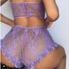 Femmes Survêtements Designers Vêtements Sous-vêtements sexy Sous-vêtements sexy Dentelle Trois points Style Costume amusant La nouvelle liste