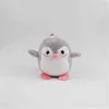 1PCS mini nieśmiałe pingwin kryształ super miękka pluszowa zabawka mała wisiorek kreskówka urocza przytulanie urodzinowy prezent Hot 12cm ręczna instrukcja J220729