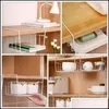 Organizacja Przechowywania Kuchni 1 PC Szafka Stojak Punch Kosz do Home (White) Drop Dostawa 2021 Housee Garden X7Rem