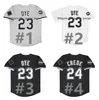 Frank Thomas White Sox Camisa de beisebol Chicago Ken Griffey Jr. Paul Konerko Bo Jackson Scott Podsednik Joe Crede Juan Uribe Jermaine Tintura Preto Branco Cinza Tamanho S-4XL