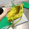 Borse Abottegas Jodie Vneta Borse firmate all'uncinetto borsa a mano in tessuto di lusso borsa donna tote bag monospalla borsette piccole perline Una qualità