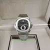 Heiße verkaufende Top-Qualität Herrenuhr 40,5 mm Nautilus 5980 Schwarzes Zifferblatt Chronograph Workin CAL.7750 CH 28-520 C Uhrwerk Mechanische Automatikuhren Herrenarmbanduhren