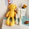 かわいい巻き毛の快適なウサギのぬいぐるみのおもちゃ人形長い耳睡眠枕バニー子供人形DHL6161346