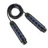 Wholesale Skipping Rope with Ball Bearings Rapid Speed Jump Rope Cable and Memory Foam Handles for Aerobic Exercise Gym Fitness Trainining