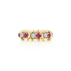 Luxury Cross Set Diamond Rings for Women Designer Engagement Ring Letter T Varumärke Bröllopsmycken med Box2299299