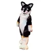 Halloween Husky Fox Dog Mascot Costumes Carnival Hallowen gåvor Vuxna Fancy Party Games outfit Holiday Celebration Cartoon Character Outfits