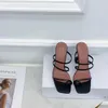 les dernières sandales à talons aiguilles pour femmes de la mode sont des vendeurs chauds Confortables et sexy Différents styles conviennent aux fêtes de mariage et aux pantoufles de voyage Talon 9,5 cm