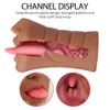 Beauty Items sexyy Toys For Mens Artificial Pussy Real Vagina Masturbation Soft Stick Mouth Blowjob Male Masturbator sexyitoys Realistic Oral