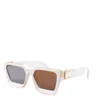 men design sunglasses 96006 square frame vintage shiny gold summer UV400 lens style laser top quality 1165