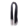 100 pcs/lot 1.5mm Black Wax Leather Cord Netclace Rope Rope String Scart for Diy Fashion Making Accessories بكميات كبيرة