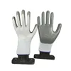 Levering en groothandel van grijze nitrilhandschoenen Beveiliging Beschermende handschoenen