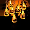 Andere feestelijke feestbenodigdheden 1,5 m LED Halloween Pumpkin 10 Light String 3 Styl 220823