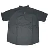 Mäns t-shirts sommarvatten varumärke män mörk vind pullover kortärmad skjorta personlighet lag domstol lotus blad krage tunn