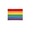 Bandiera Arcobaleno Spilla a cuore Pace e amore Spilla smaltata Borsa per vestiti Spilla Gay Lesbian Pride Icona Distintivo Gioielli unisex Regalo GC1119