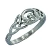 Fans Steel Joyas de acero inoxidable Infinity Love Heart Ring Princess Crown CLADDAGH AMIGADA Ring Ring Regalo para hermanas FS301Z