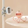 El Aletleri Taşınabilir Bebek USB Elektrikli Fan Powered Küçük Katlanabilir Şarj Edilebilir Mini Ventilatör Sessiz Masa Dış Mekan Soğutucular