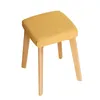 Square Stool Chair Cover Universal Household Elastic Office Dining Table Solid Wood Stool Cover Modern Minimalist Multicolor 0624