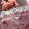 Logirlve requintado bordado lotus rosa ultrafino feminino feminino transparente renda de roupas íntimas de roupas 220513