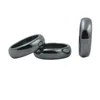 Anneaux d'hématite magnétique Fashion Magnétique magnétique de 6 mm Largeur Cambre des anneaux d'hématite de surface 3A Qualité 3992052