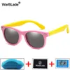 WBL Fashion Kids Glassses Sun Meninos meninos filhos polarizados de sol polarizados TR90 Segurança de silicone Baby Eyewear UV400 OCULO 220705