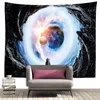 Sepyue Fantasy Space Astronaut Tapestry Galaxy Tapestry Spaceman Starry Art Print Wall Hanging For Home Decor J220804