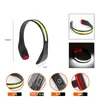 Type-C Rechargeable Neck Lighting Without Headband 600 Lumen 230 Wide-Beam Super Bright LED Headlamp with Red Taillight