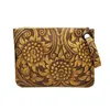 New Digns Pochette da donna in PU leopardo con stampa mucca cosmetica ladi popolare