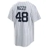 Custom Yankee Baseball Trikots Anthony Rizzo Aaron Richter Anthony Volpe Gerrit Cole Derek Jeter Juan Soto Giancarlo Stanton Gleyber Torres Marcus Stroman Jersey