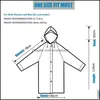 Raincoat Women Men Impermeable Thickened Waterproof Tourism Outdoor Hiking Poncho Hooded Coat 220217 Drop Delivery 2021 Raincoats Rain Gear