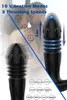 Vibrador Anal Impulso estimulador de Prstata Massageador Atraso Ejaculao Bloqueio Anel Butt Plug Sexyo Brinquedos Vibradores Para Hom