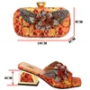 Dress Shoes Chan 2022 Italian Design Striper Snake Pattern Rhinestone Flower Summer For Women Sandals And Bag Party