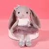 39 cm mignon lapin dansant en peluche poupée pour enfants cadeau d'anniversaire filles douces poupées de lapin mignon