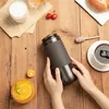 New!!! Portable Thermos Mug Water Bottle Portable Large-Capacity Coffee Cup with Straw Insulation Cups C0413