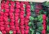 Wholesale fresco rosa flores artificiais real toque decorações para casa para festa de casamento aniversário