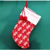 40cm Large Stockings Santa Elk Fabric Gift Socks Christmas Lovely Bag For Children Fireplace Tree Christmas Decoration