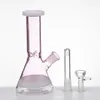 7.8 "Glasvattenledningar Hookahs Downstem Glass Bowl 18mm Oil Dab Rig Black Color Heady Perc Bubbler Bong