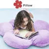 Cute Flower Cartoon Plush Pillow Office Chair Cushions Birthday Gifts For Kid Living Bedroom Home Decorative Sofa Cushion 220402