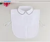 Women's Blouses & Shirts High-grade Bead Shirt Wavy Pearl Beaded Ladies Sweaters Decoration Chiffon V-neck Turn Down Detachable Collar Neckl