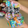 Поступление Mini Melissa Детские сандалии Детская пляжная обувь Модная прозрачная обувь для больших девочек и мальчиков HMI083 220621