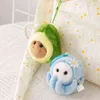 Cute Octopus Eleven Plush Pendant Toy Stuffed Friut Dressing Avocado Strawberry White Dot Briquettes Fairy Cuddles Doll For Girl J220704