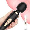 NXY Vibradores Produtos adultos cobrando um choque forte AV Stick Female Masturbation Vibração Massagem 220629