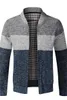 Casaco masculino de suéteres masculinos Casaco masculino 2022 Spring Autumn Mens com capuz com zíper grosso Cardigan Jumpers Malga22