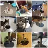 Sisal ip kedeki kazıyan kedi kedisi Post Pet Atlama Kulesi Oyuncak Top Kediler Kanepe Koruyucu Tırmanma Ağaç Kazır Tower 220627