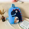 Children's Dinosaur Printed Kindergarten Schoolbag 1-3 Years Old Early Education Cartoon Animal Kids Boys Girls Backpack Fashion Colorful High Quality Bags T39K96X