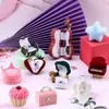 Jewelry Pouches Bags One Piece Velvet Box Gift Container Wedding Ring Case Earrings Holder For Display& Package Wynn22